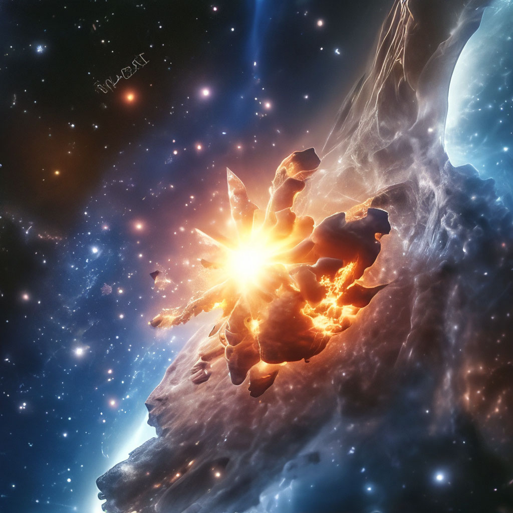 "Birth of a super new star secrets of the cosmos astronomy ...