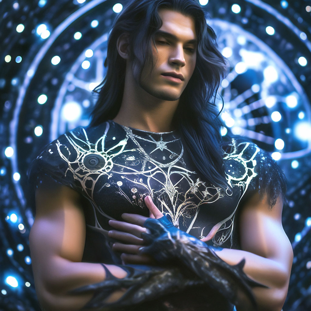 "Mystical Tough, gorgeous handsome guy+ Venom necromorph, Illusion ...