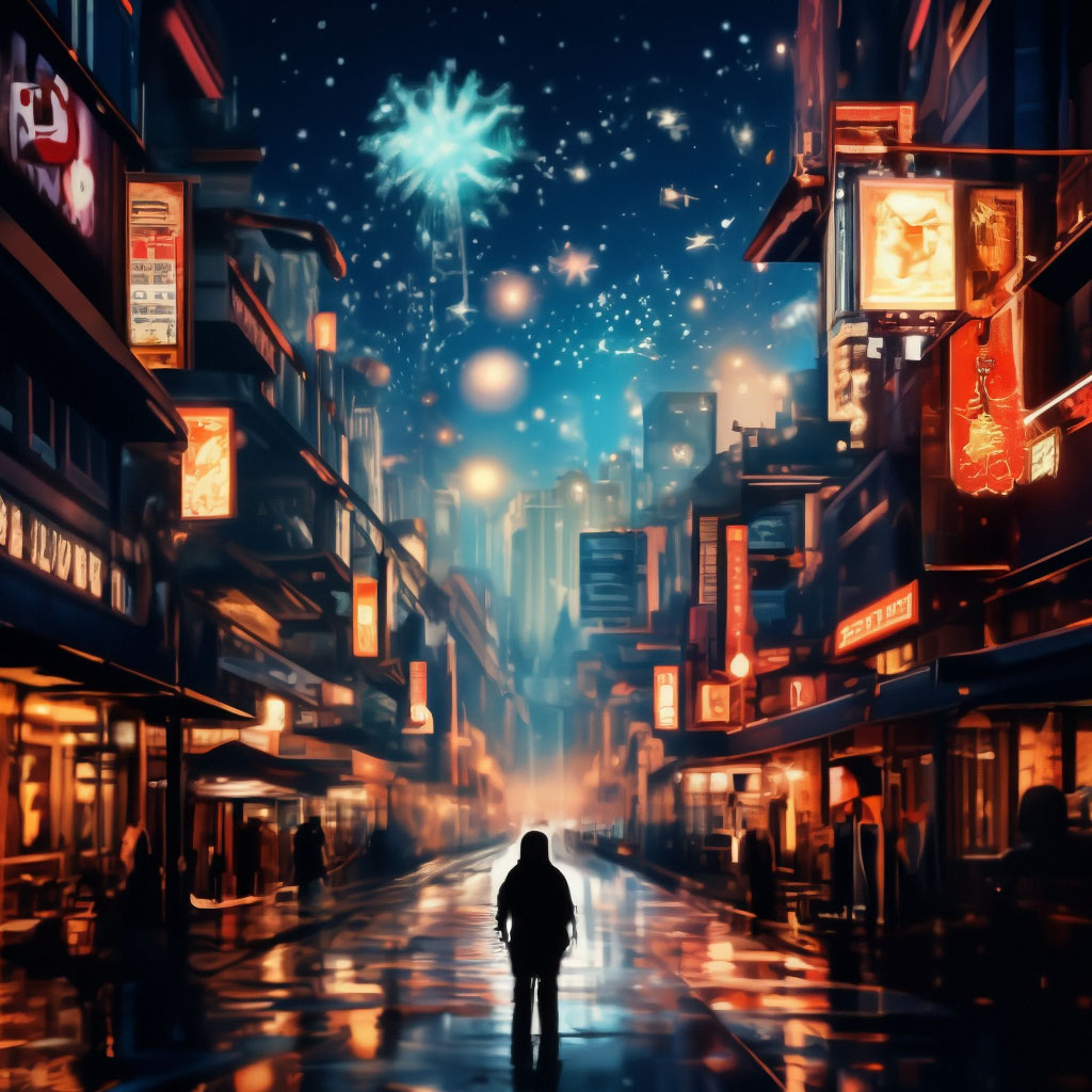 "Happy New year to all, 2024 is coming soon" — image created in Shedevrum