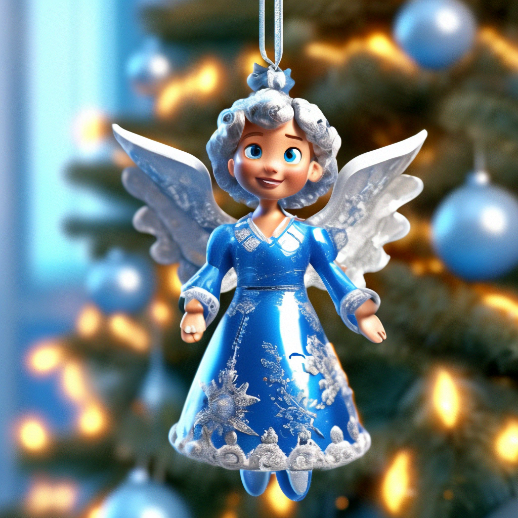 Новогодняя Игрушка Ангелочек на елку