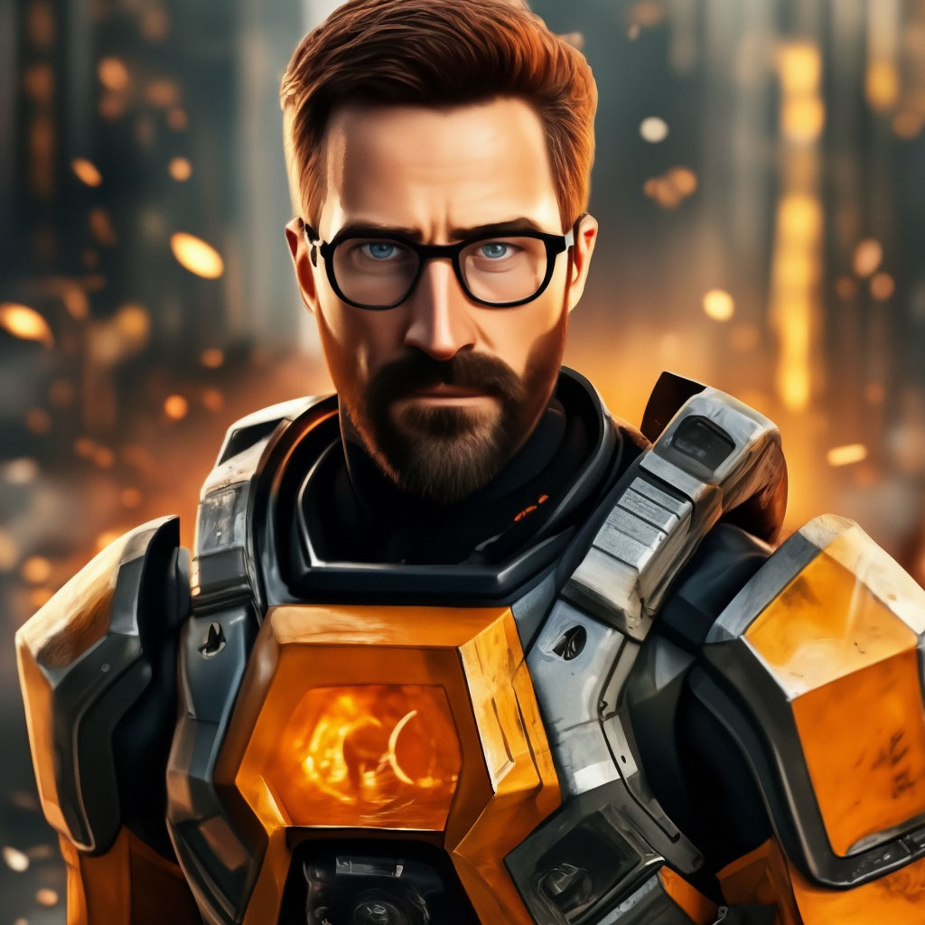 «Gordon Freeman» — создано в Шедевруме