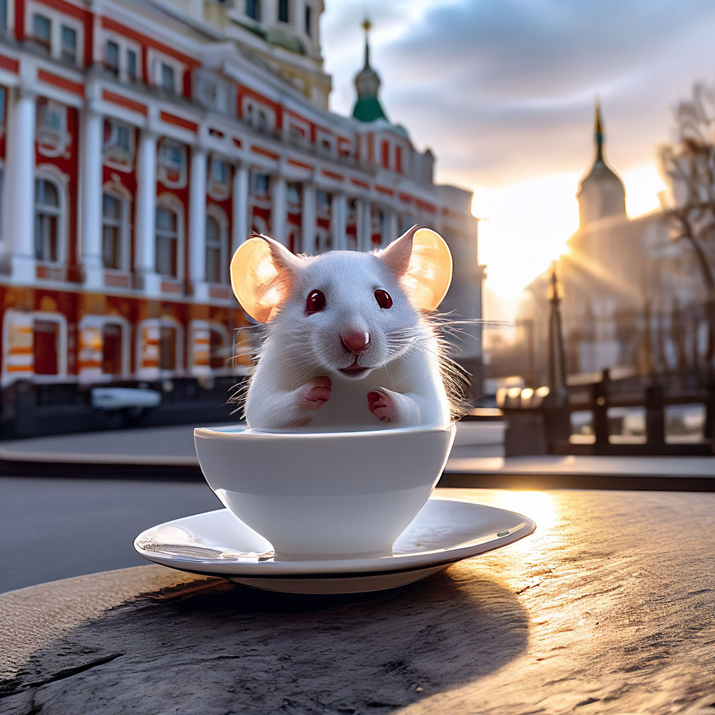 Мышонок доброе утро