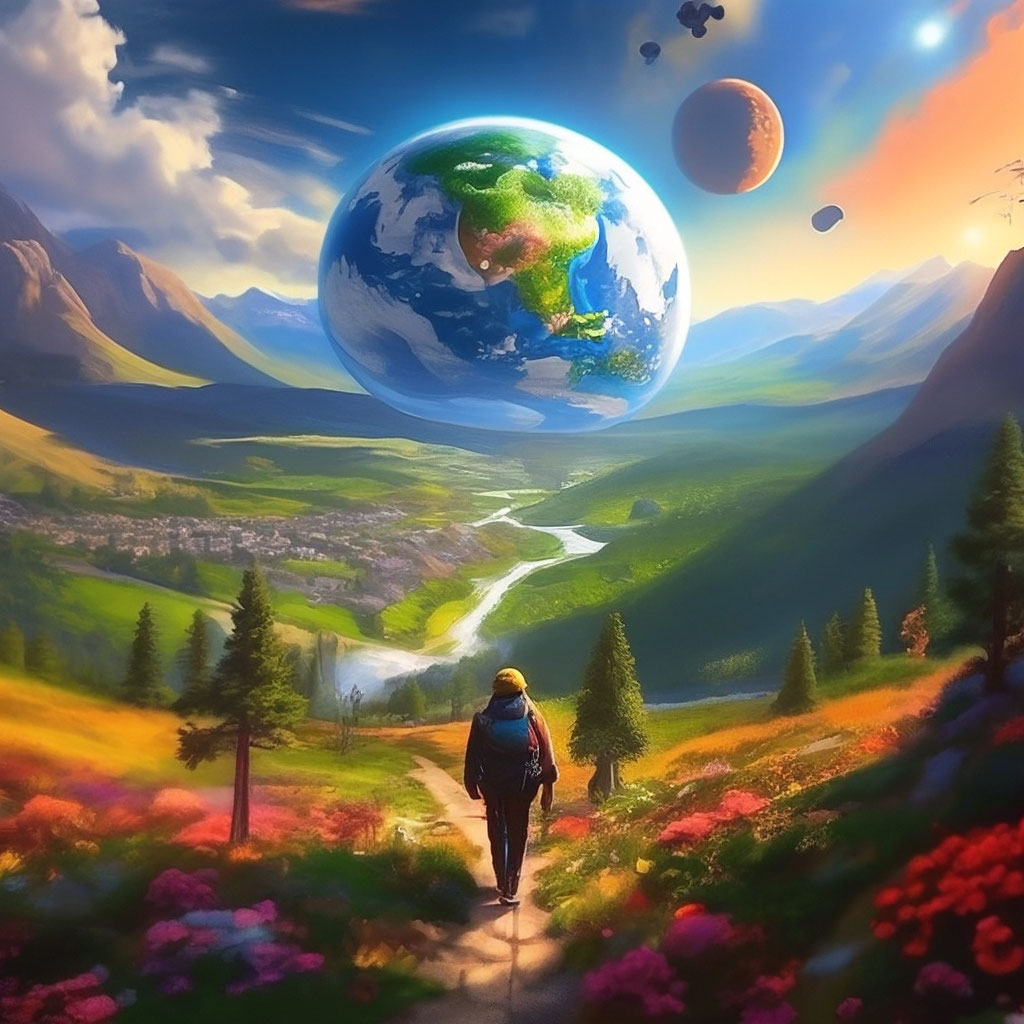 "Everyone has their own term on earth." — image created in Shedevrum