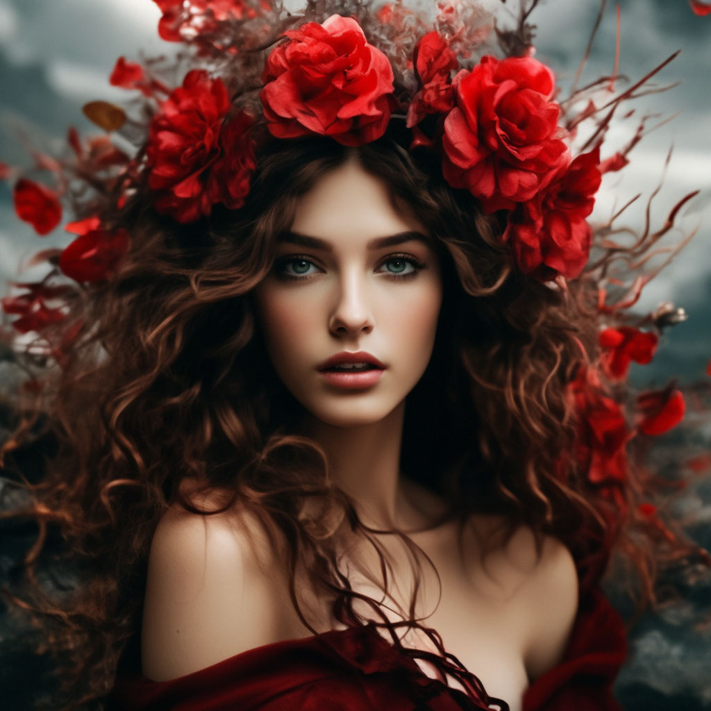 "Beauty will save the world" — image created in Shedevrum