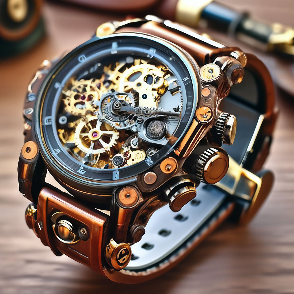 Tesla Watch — офигенные наручные часы в стиле «стимпанк»