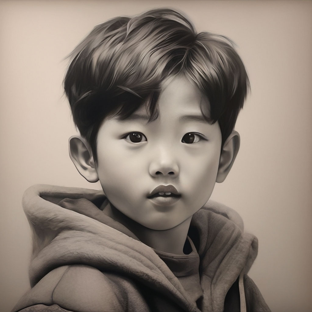Раскраски Портрет мальчика (27 шт.) - скачать или распечатать бесплатно #