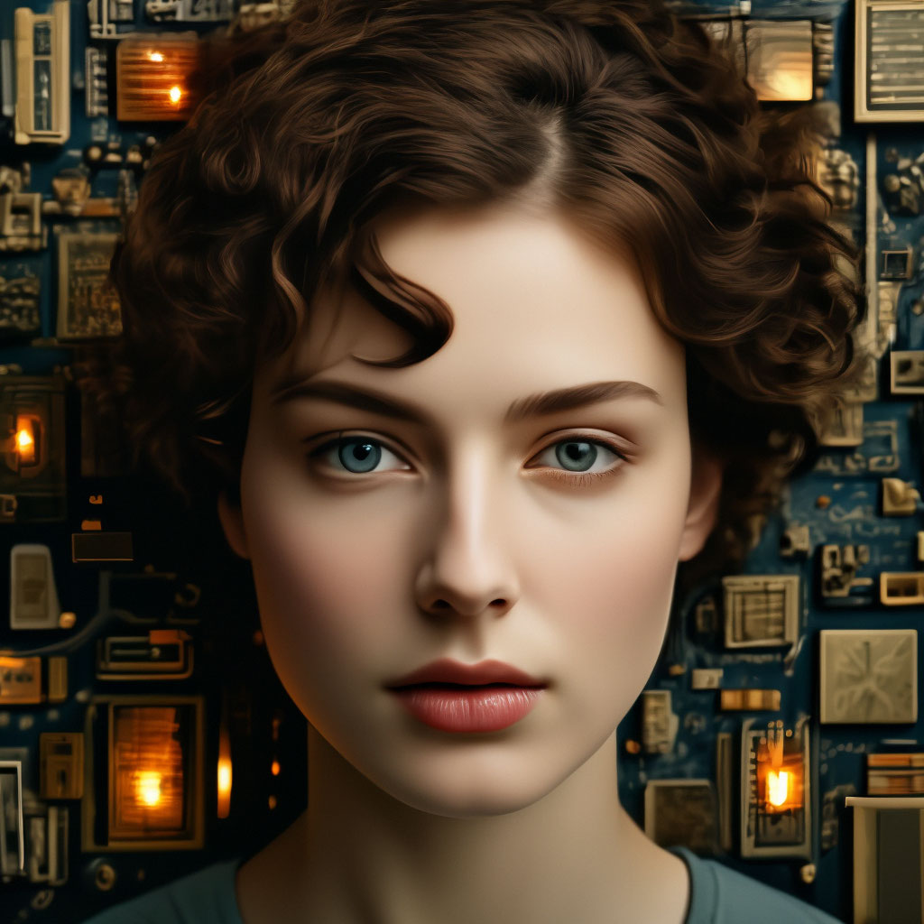 "Memory" — image created in Shedevrum