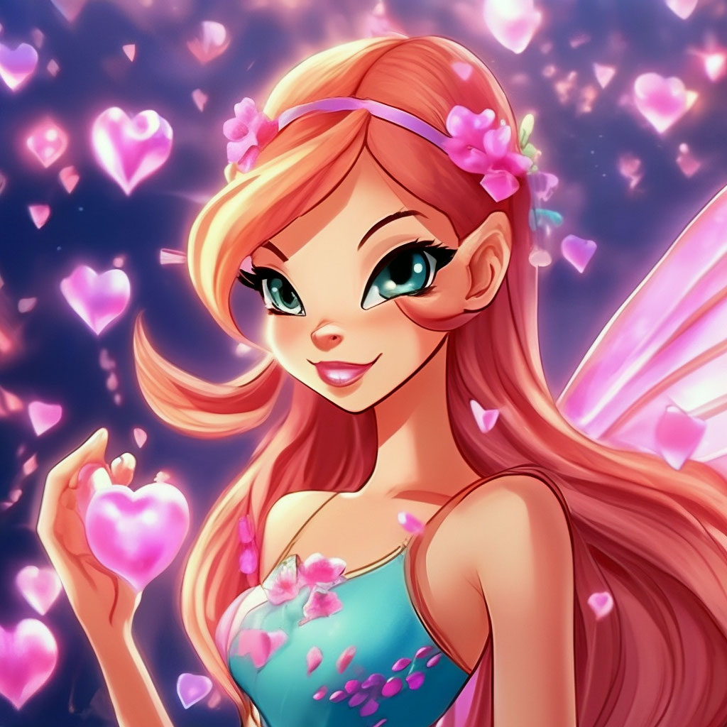 "Fairy Bloom from the cartoon fairy Winx, Winx club, 0.8 + Against the ...
