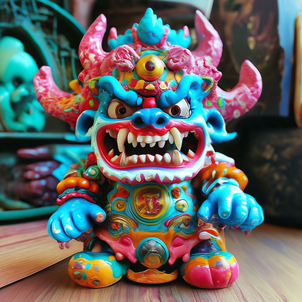 "Toys vinyl the spirit of Monday Daolaogui sinister Crazy agra ...