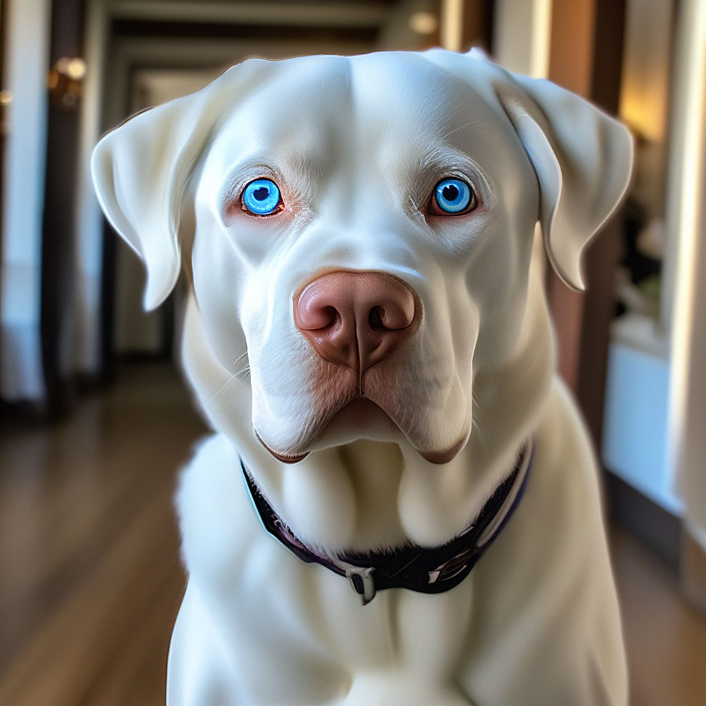 Albino Rottweiler