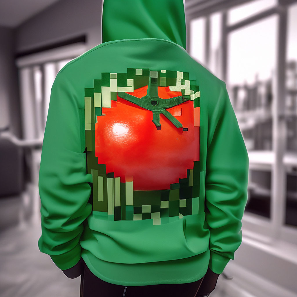 Supreme Apple Hoodie deals in Red