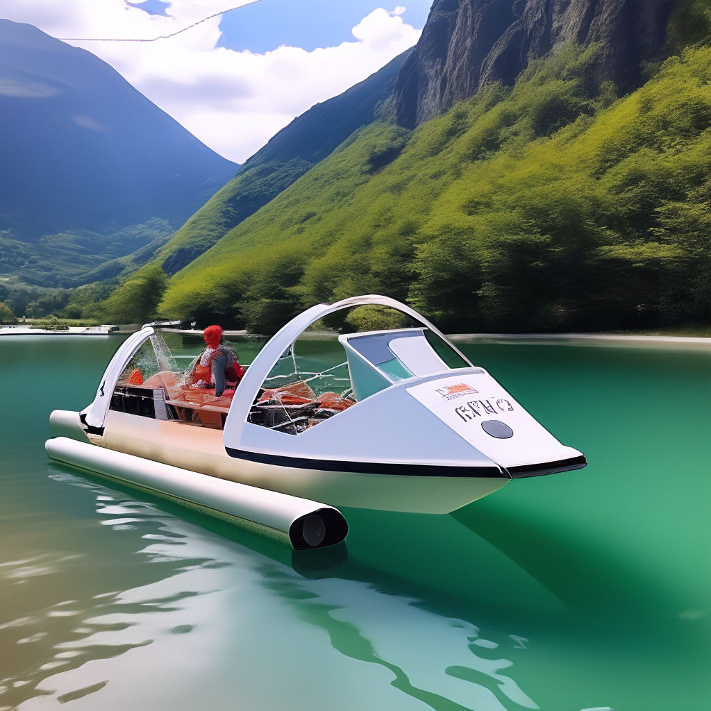 «Лодка с пропеллером» Flinc 340 Aero – для поклонников рыбалки в межсезонье