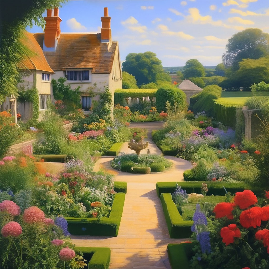Английский сад» — создано в Шедевруме