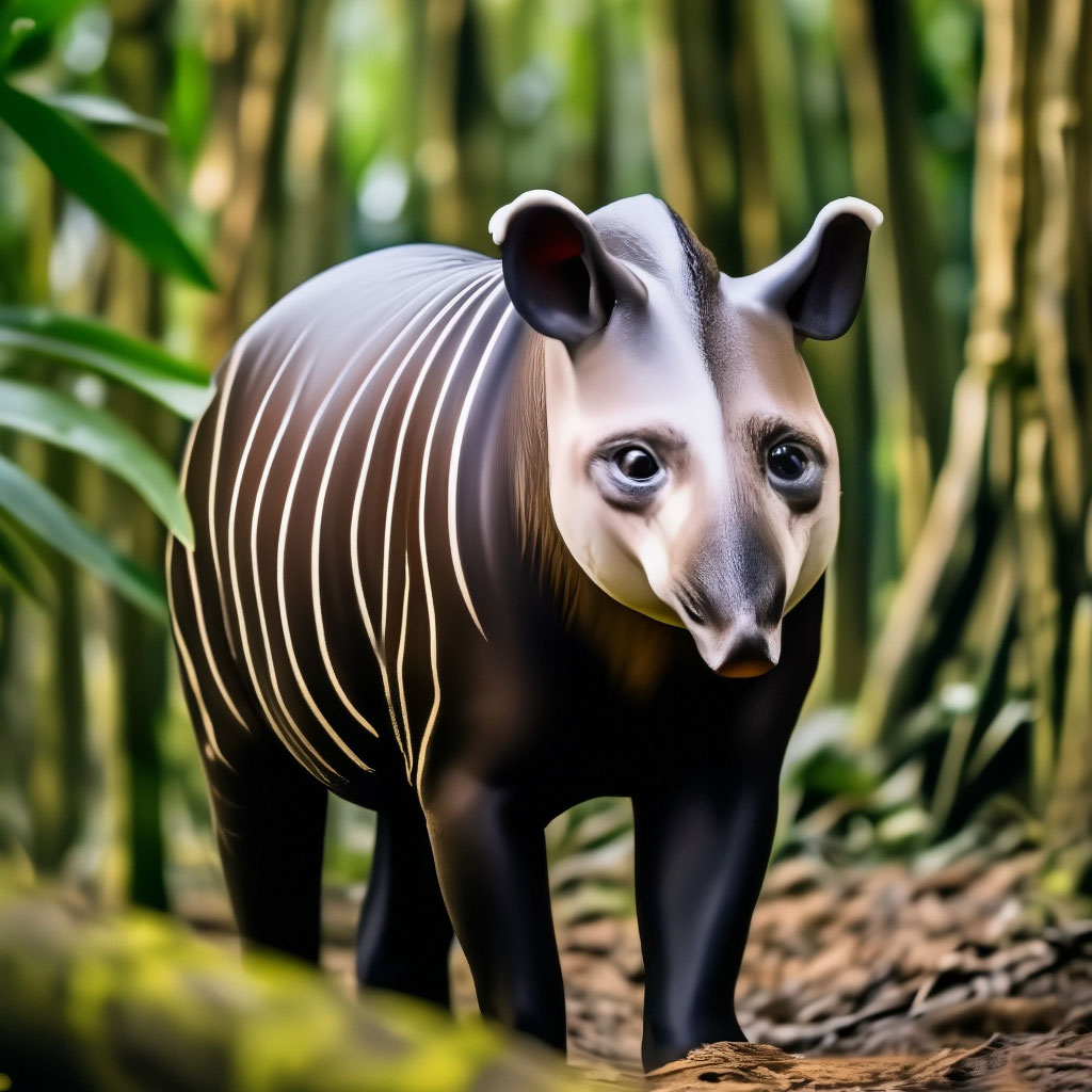 Тапир животное в Бразилии» — создано в Шедевруме