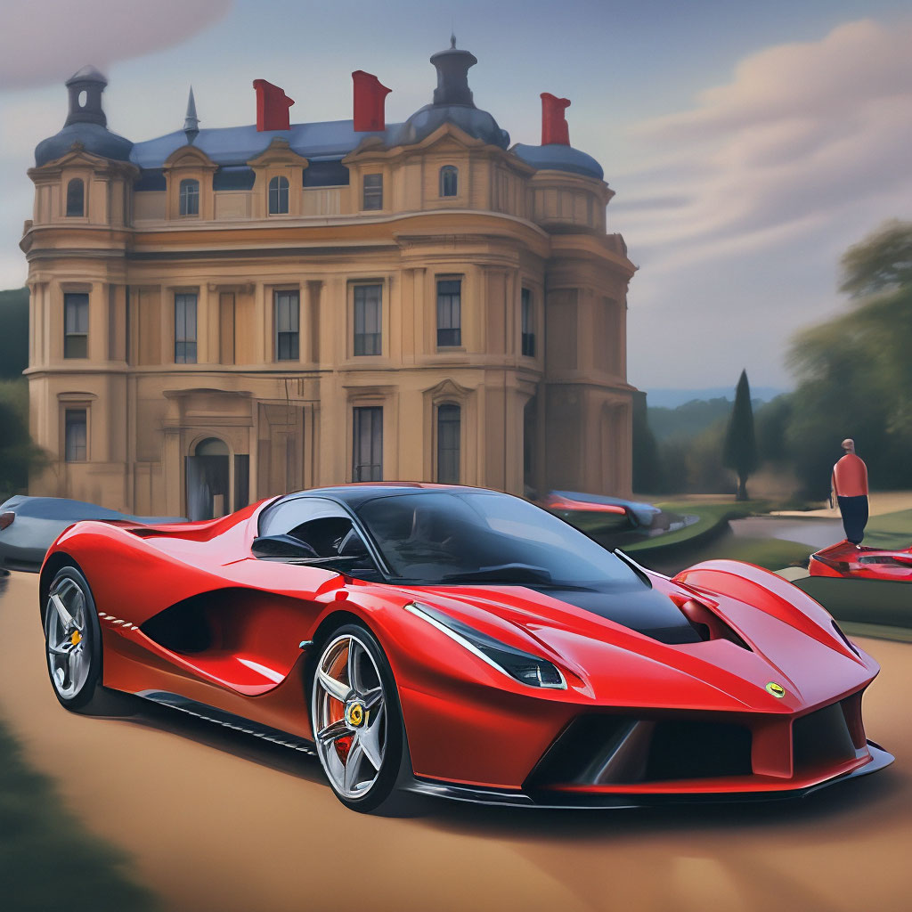 Ferrari LAFERRARI Золотая