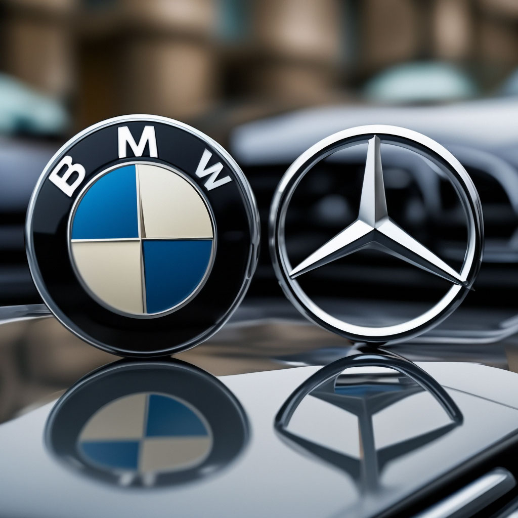 BMW logo 4k