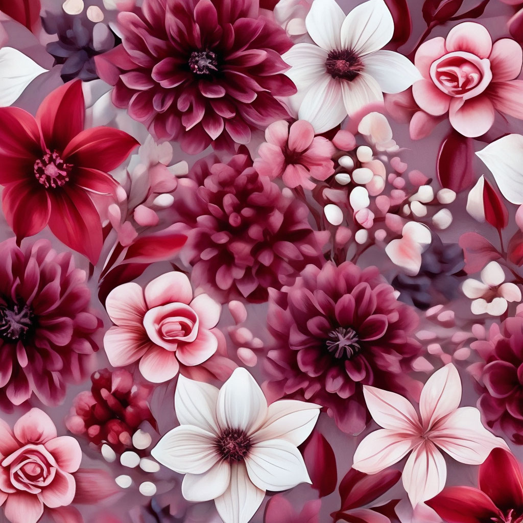 Красивый мелкий узор мелкие цветы …» — создано в Шедевруме