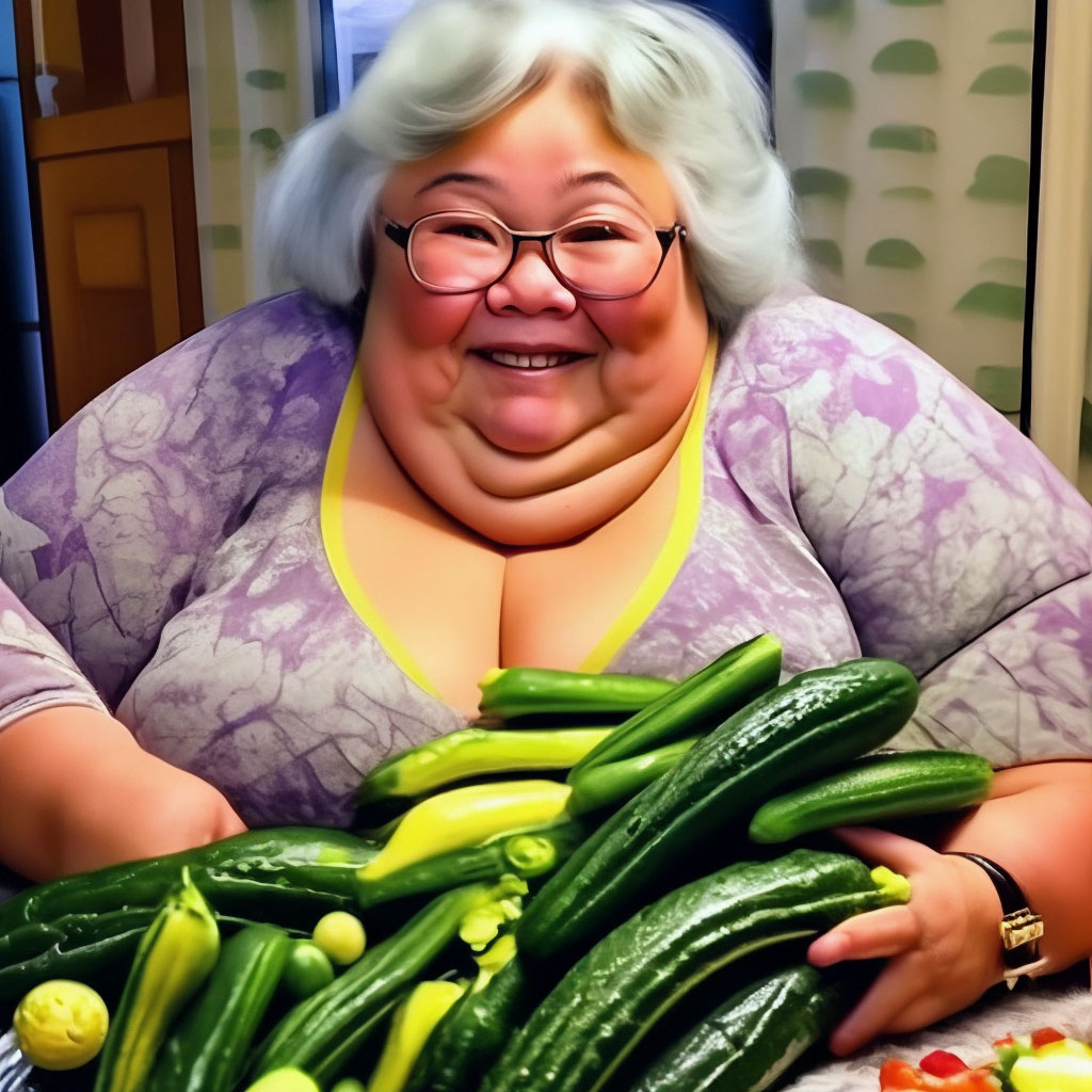 Бабки толстые