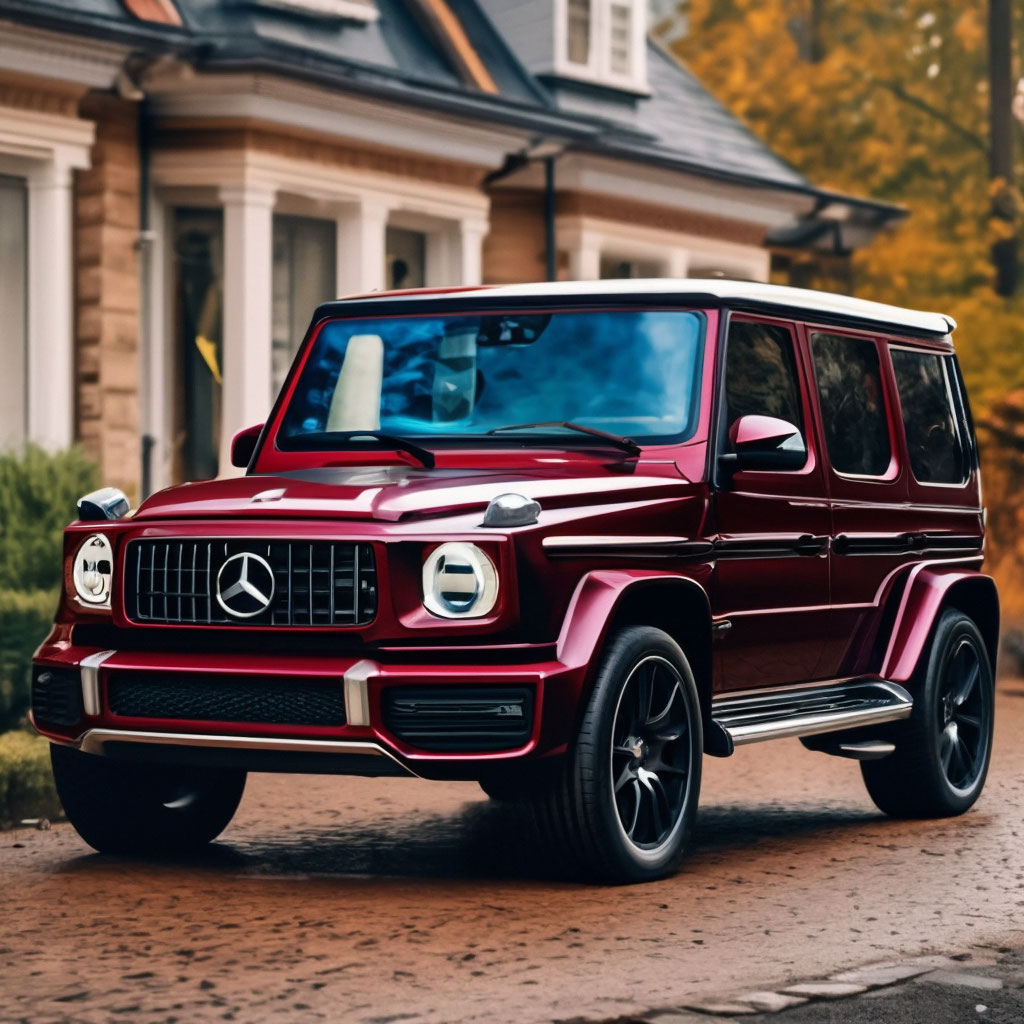 Автомобиль Mercedes AMG G63 WLTP тёмно вишнё… | Николай…» — Шедеврум