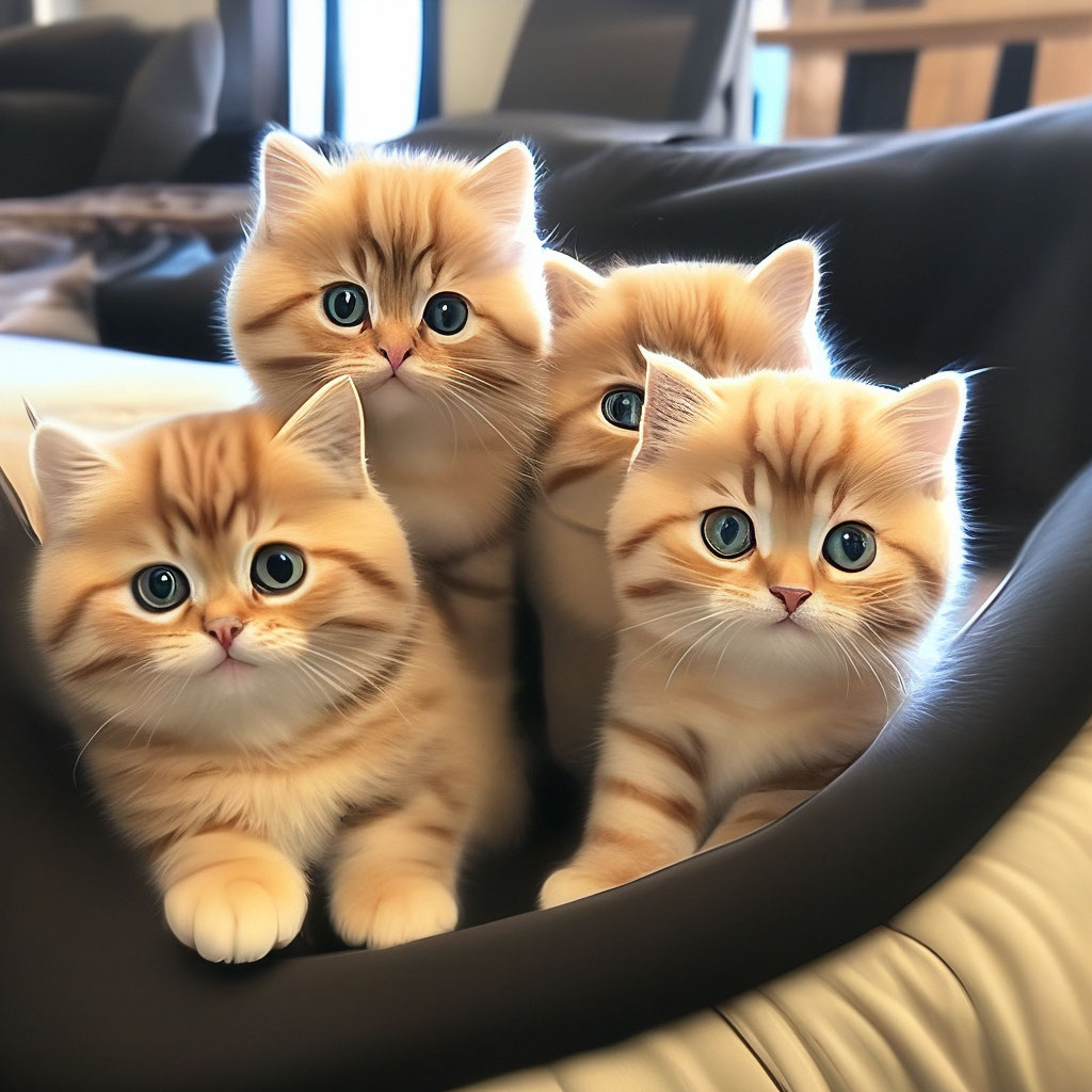 Самые милые кошки» — создано в Шедевруме