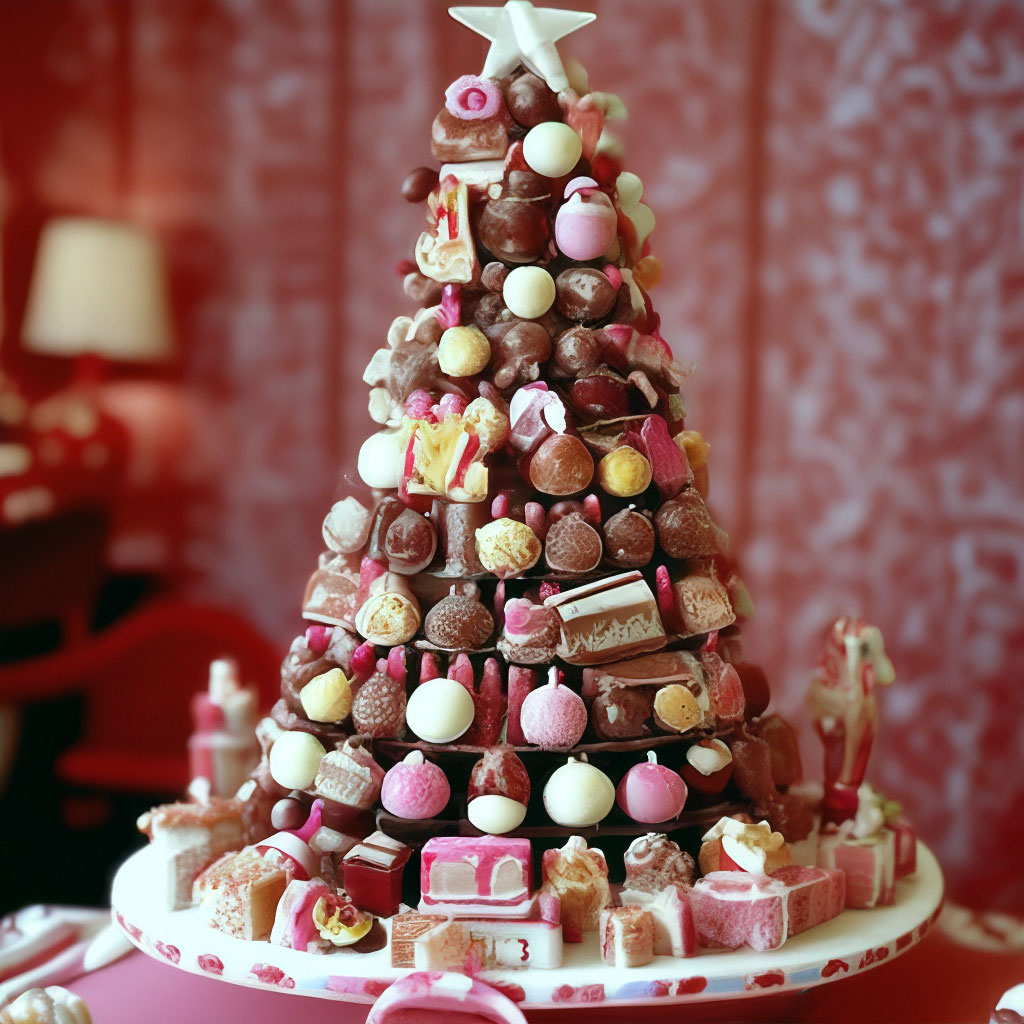 Оригинальный, вкусный, красивый подарок на любой праздник – дерево из конфет