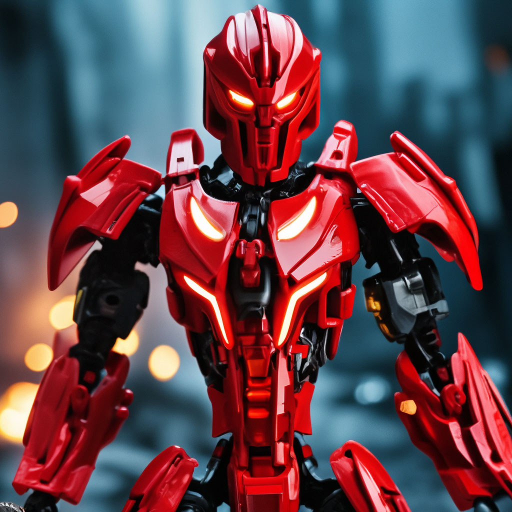 Bionicle Red» — Создано В Шедевруме