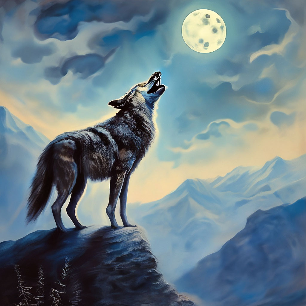 Воющий волк - 77 фото - смотреть онлайн