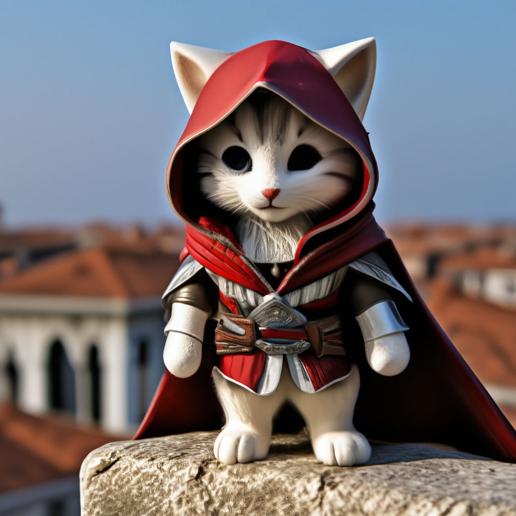 Assassin's Creed Rogue Fan Art  Скульптуры животных, Видеоигры, Тени