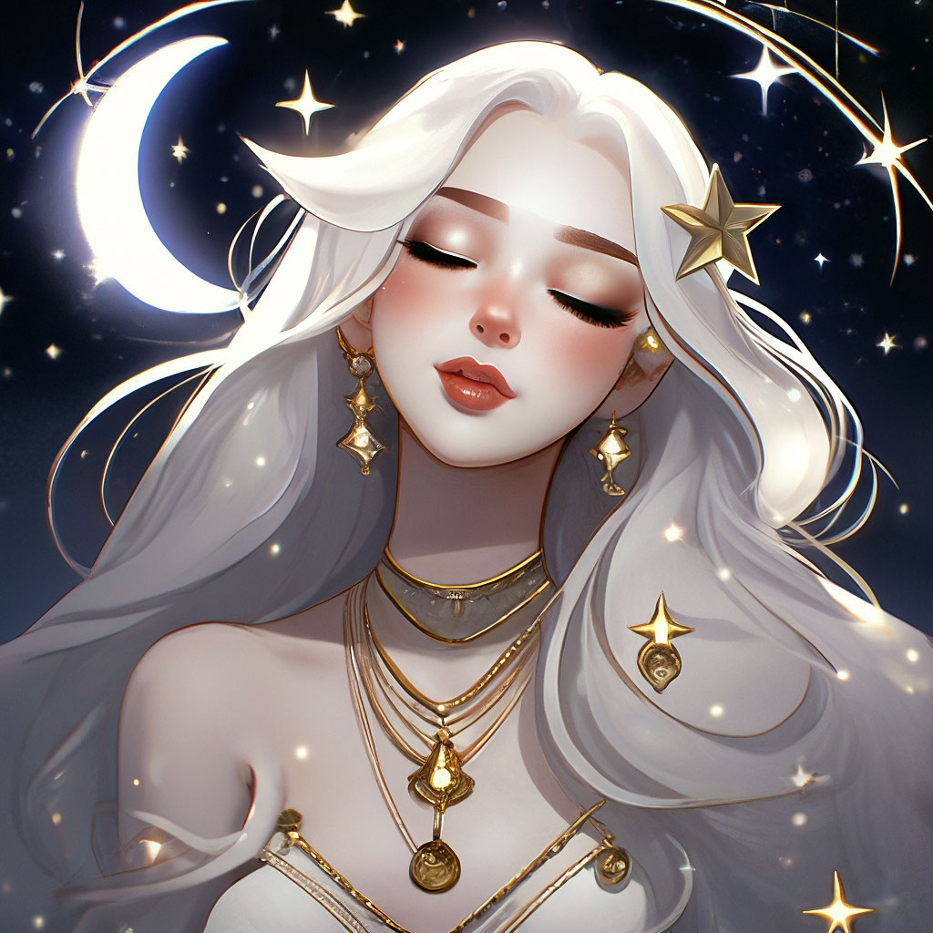 Dark beauty,aesthetics moon-girl,…» — создано в Шедевруме