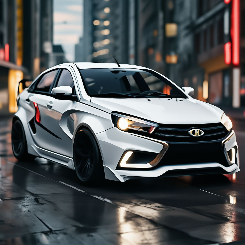 Lada Vesta тюнингованная