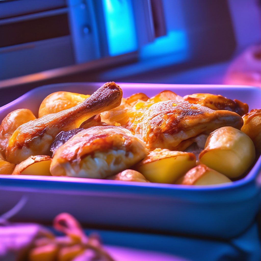 Курица, запечённая в духовке с хлебом - рецепт с фотографиями - Patee. Рецепты