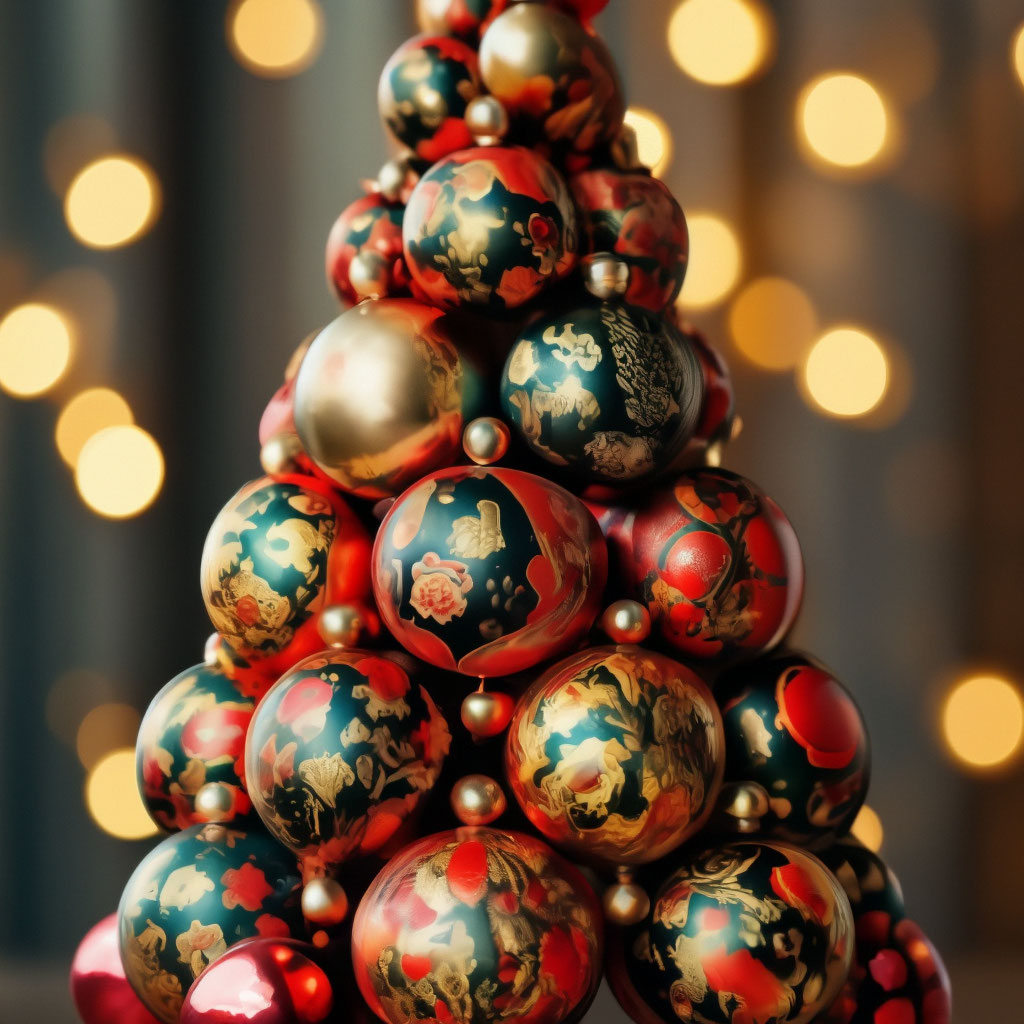 Как сделать новогоднюю елку из шаров своими руками? Инструкция и фото готовых решений