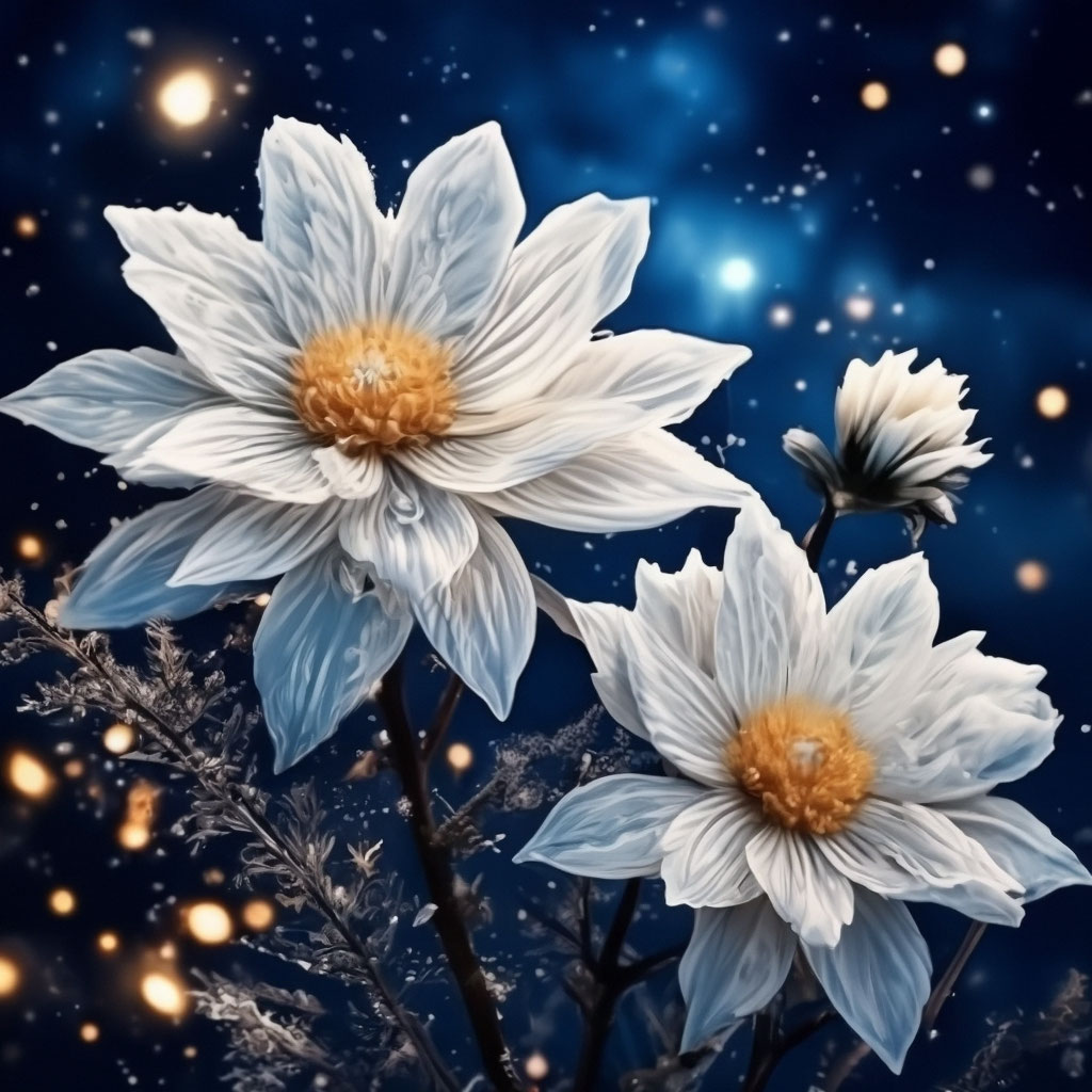 Открытки доброй ночи красивые цветы - 69 фото
