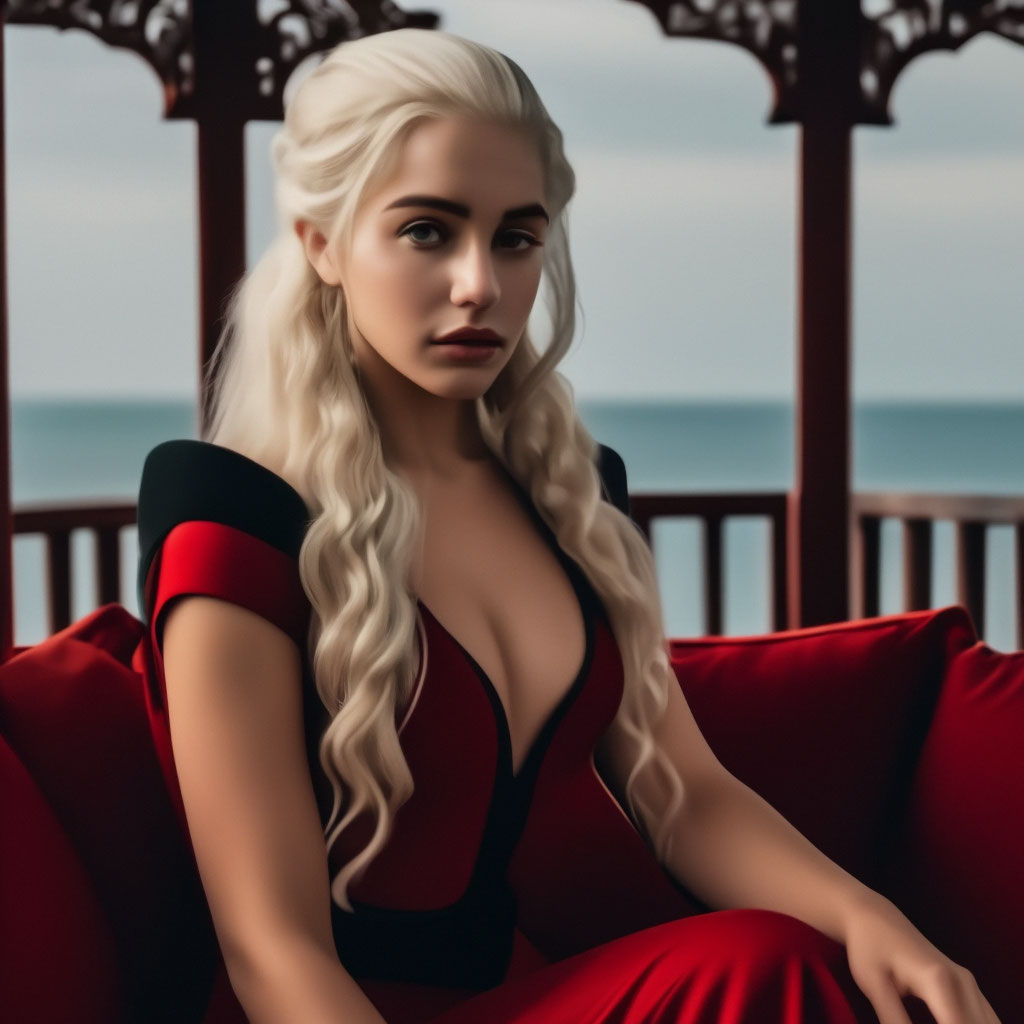 strapless open back dress Cherry Velvet Midi Dress– Teuta Matoshi main image 1