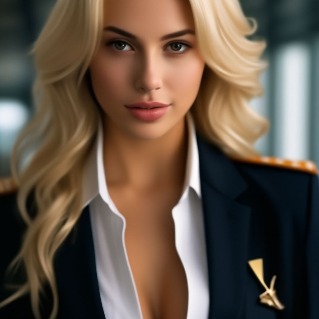 Стюардесса Аэрофлота Анастасия Таюшева - умница и красавица (14 фото)