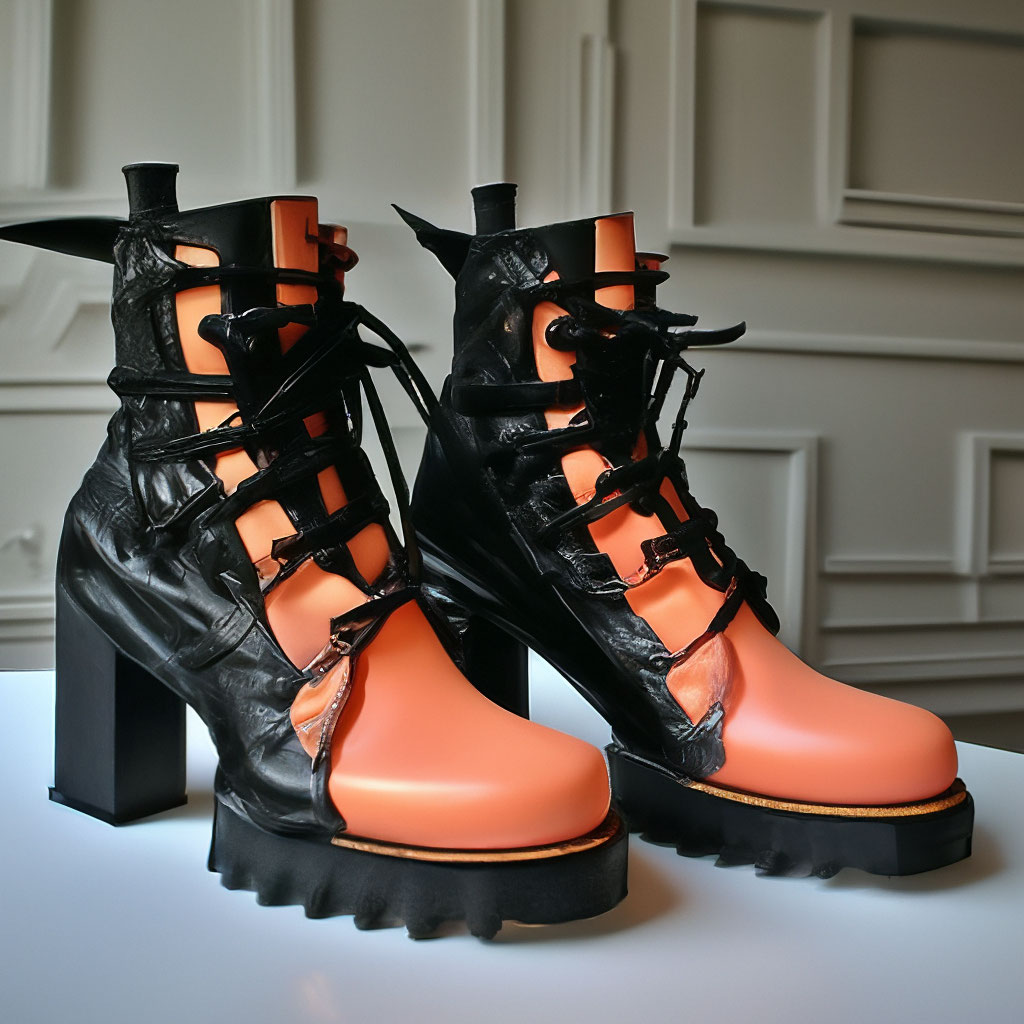 Clown stupid burnt burnt blackened boots 2 pcs. sintezia+  display picture 3