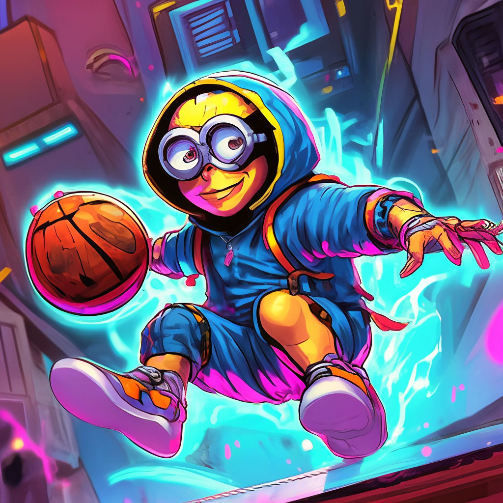 «Миньон в данках от тревиса скота» — создано в Шедевруме