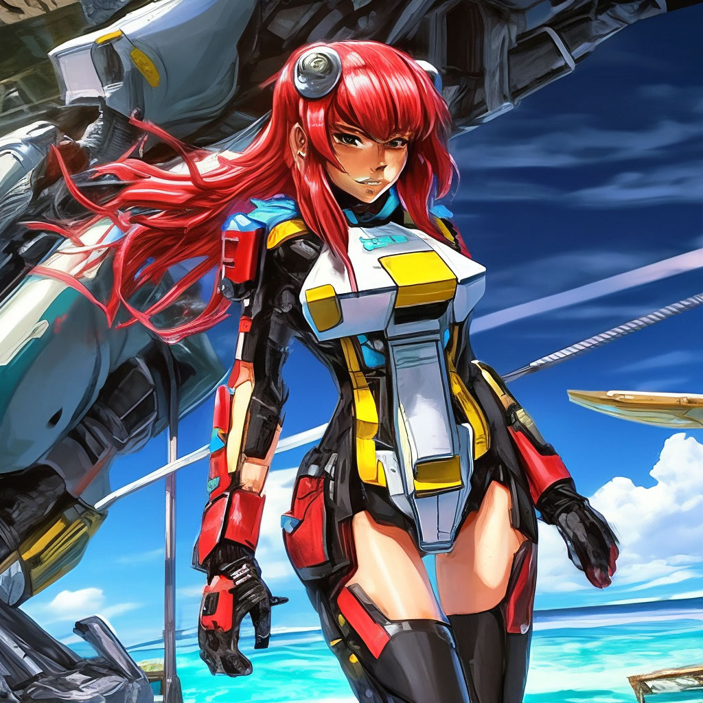 Mobile swimsuit gundam biomechanics