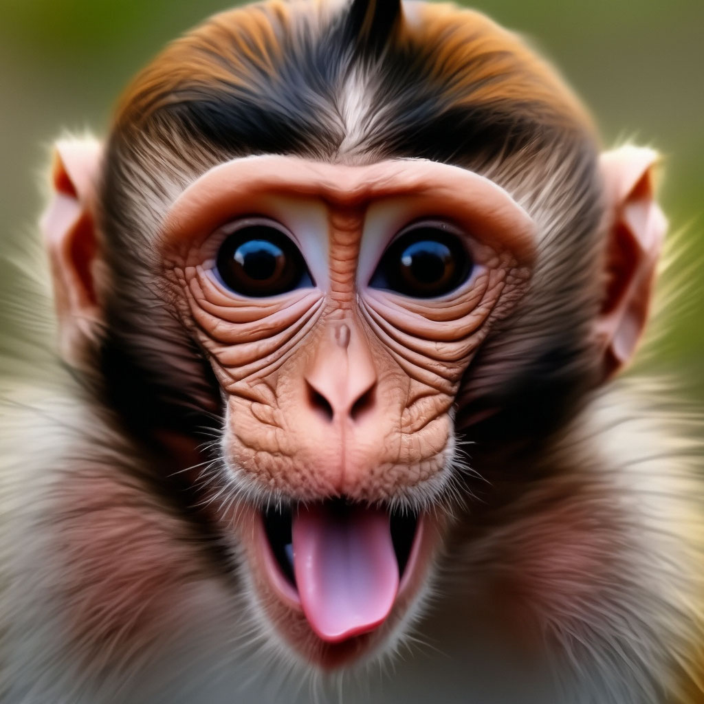 Смотри видео: обезьяна запорожского курорта умеет красить губы