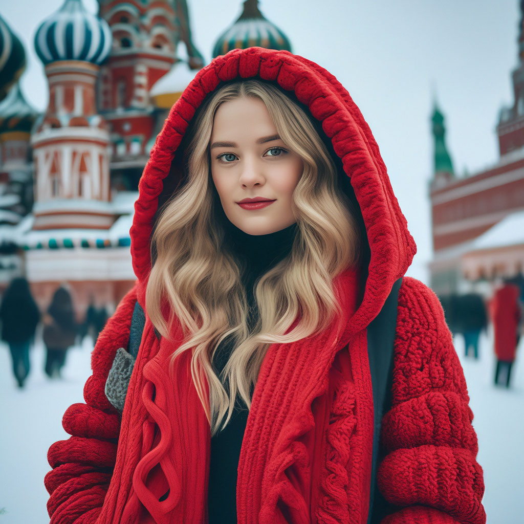 Девушки на Красной Площади, Москва, | Пикабу