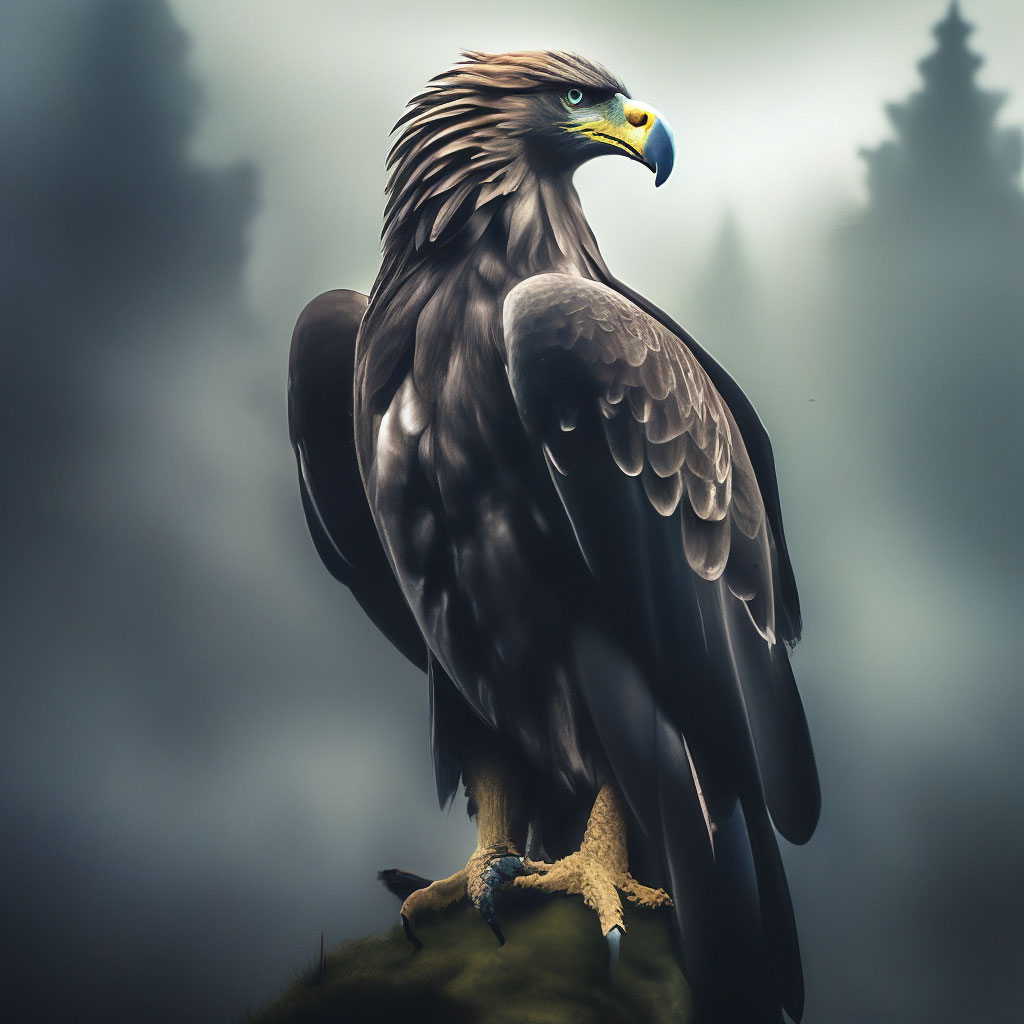 Горный орел птица - 93 фото