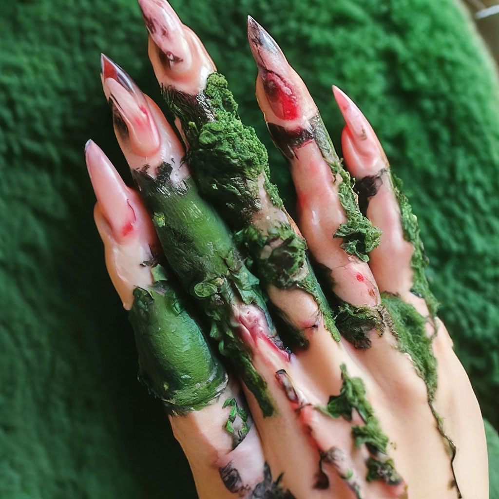Почему ногти зеленеют?