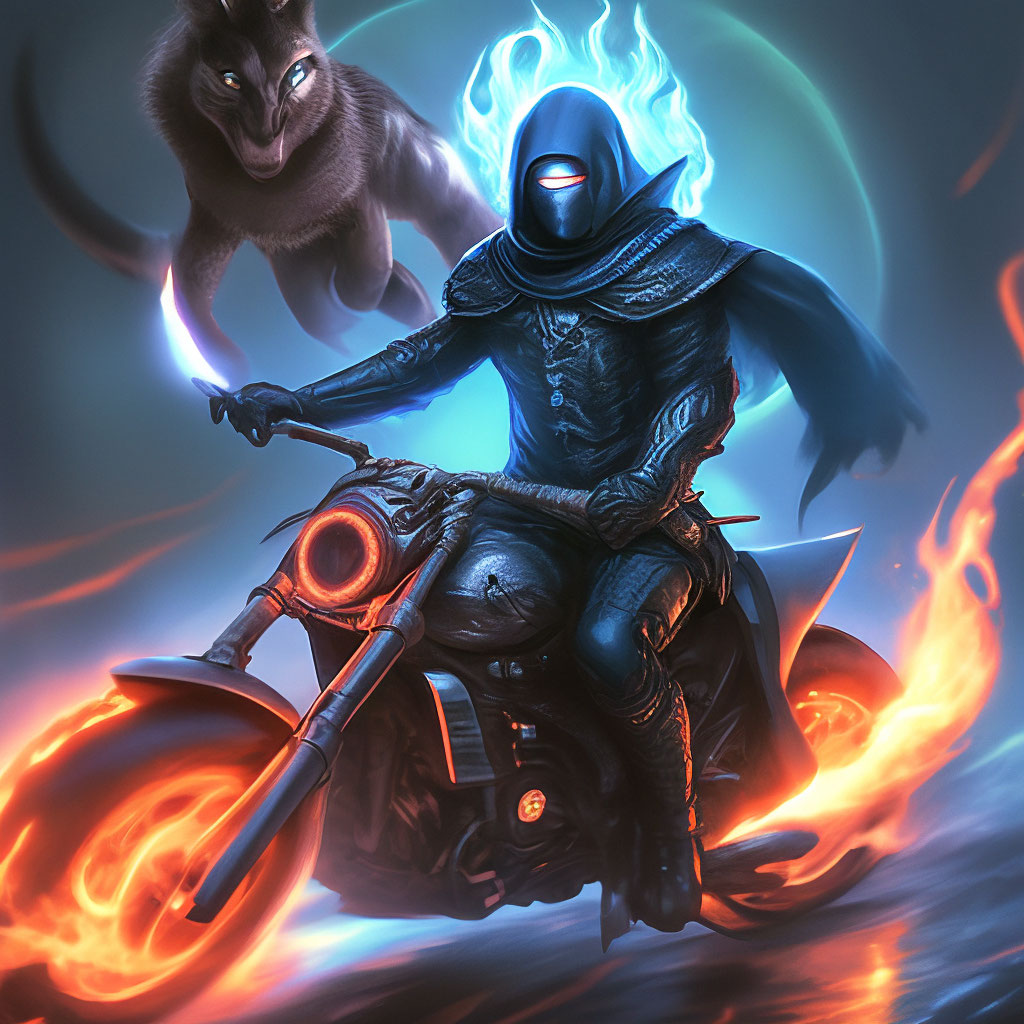 Скорпион +Призрачный Гонщик» — Создано В Шедевруме