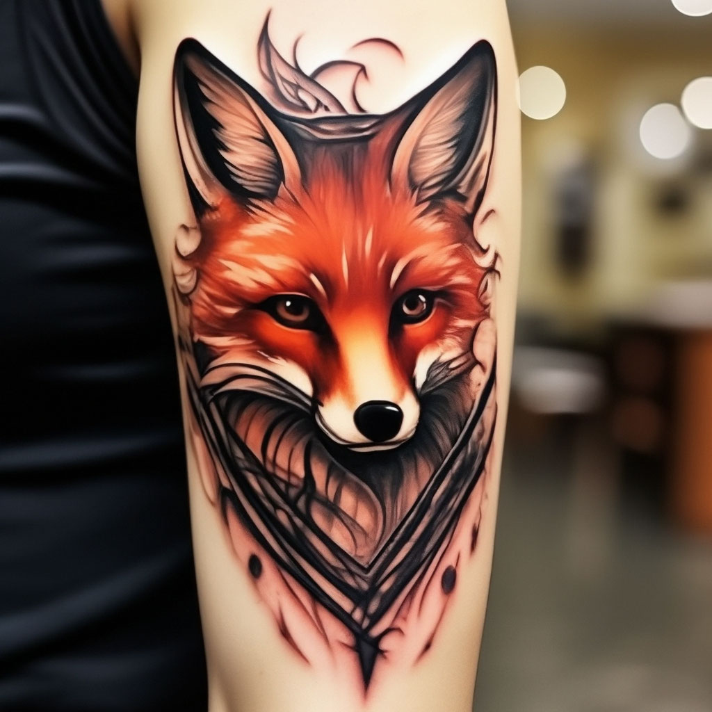 Все значения символа лиса в татуировках — подойдет ли вам тату лиса?