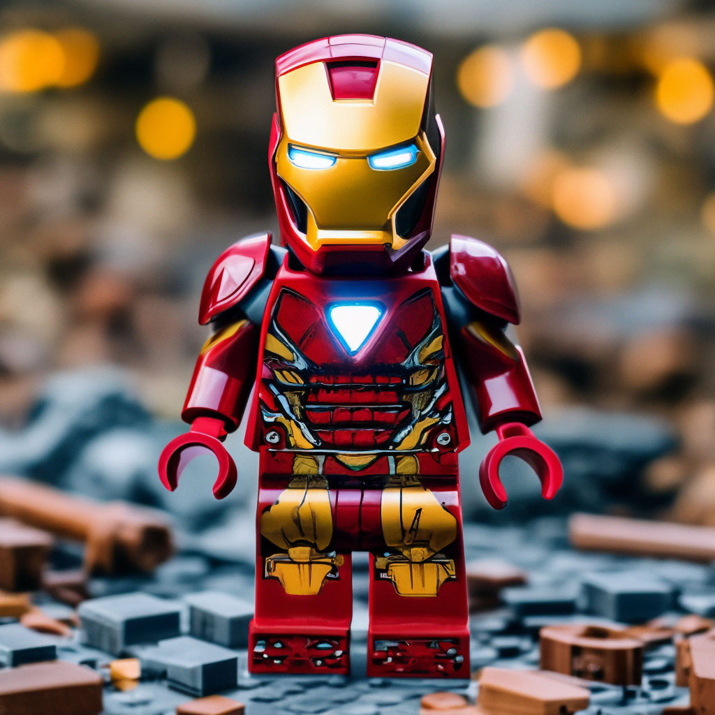 LEGO Marvel 76216 «Мастерская Железного человека» представлена ​​8 минифигурками