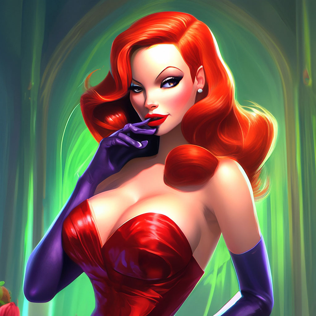 Мой фотообзор на Джессика Рэббит (Jessica Rabbit (Vaulted)) из фильма Кто подставил кролика Роджера