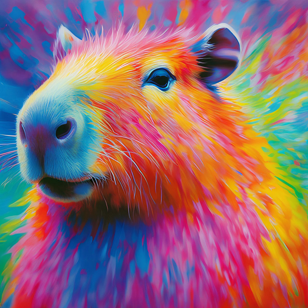 rainbow capybara — Shedevrum user profile