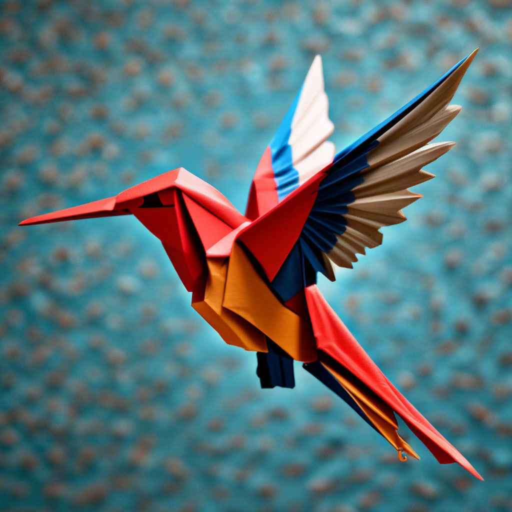 Оригами колибри (44 фото)