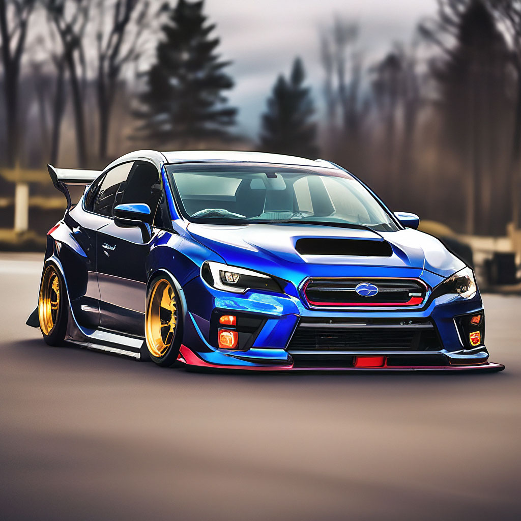 Subaru WRX STI 2.2 - один из самых редких автомобилей в мире!» — создано в  Шедевруме