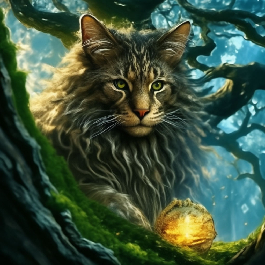 Кот из лукоморья картинки